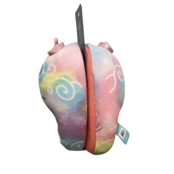 Squishmallow Odessa Ornament Tie Dye Kids Slippers, New - Picture 3 of 3